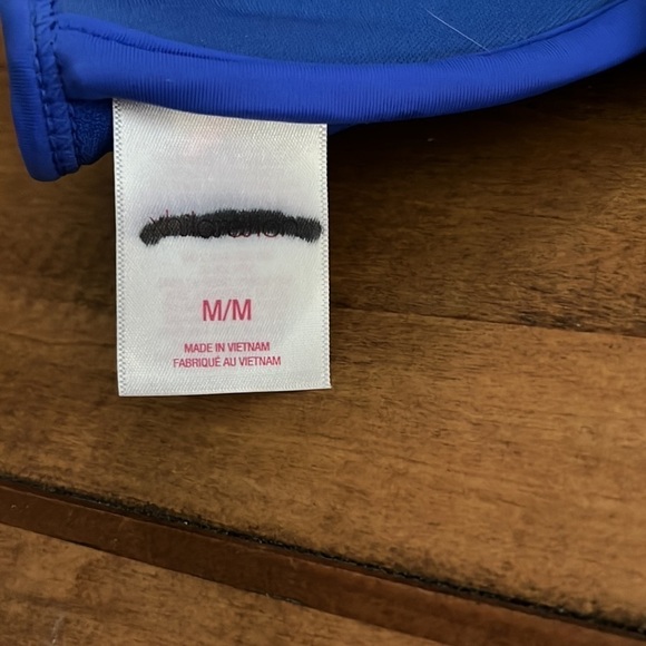 xhilaration Bikini top, Cobalt Blue, size medium, in good condition - Picture 4 of 4